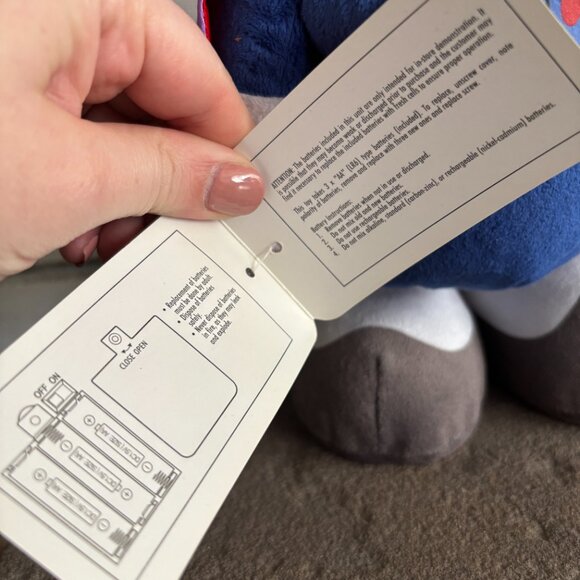 Disney 13" Mickey Mouse Skeleton Halloween Plush Dancing & Singing UNTESTED - Picture 5 of 7